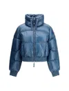 Parajumpers Blue Polyamide Jackets And Coat In Blue