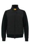 Parajumpers Mick Quilted High-neck Jacket In Black