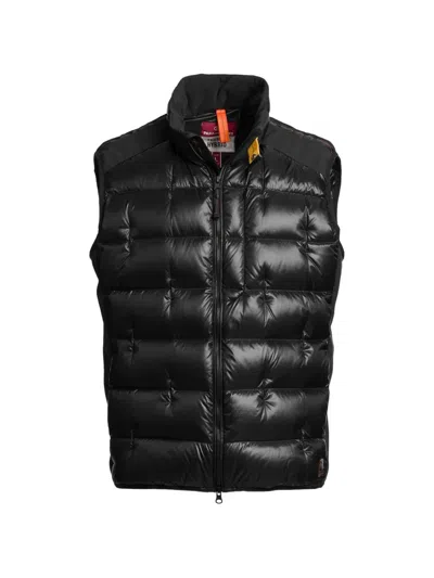 Parajumpers Millet Hybrid Quilted Gilet In Black