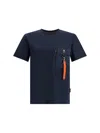 Parajumpers Functional And Stylish Mojave T-shirt In Blue Navy