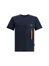 Parajumpers Functional And Stylish Mojave T-shirt In Blue Navy