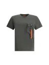Parajumpers Functional And Stylish Mojave T-shirt In Kombu Green