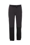 Parajumpers Trousers With Application Detail And Ribbed Cuffs In Black