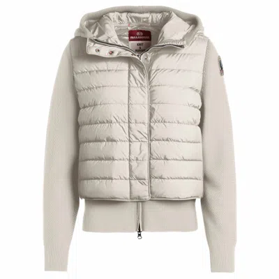 Parajumpers Nina Hybrid Jacket In Birch In Beige