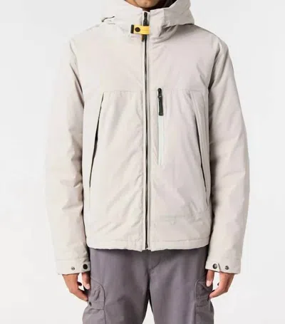 Parajumpers Nivek Padded Jacket In Chateau Grey In Transparent