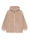 Parajumpers Noelle Full Zip Fleece In Brown
