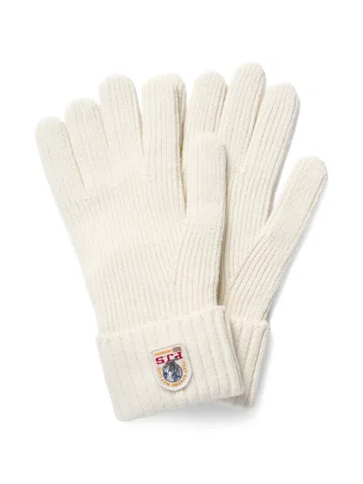 Parajumpers Noez Ribbed-knit Gloves In Neutrals