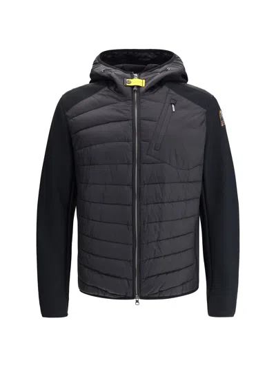 Parajumpers Nolan Hybrid Down Jacket In Black