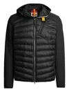Parajumpers Nolan Quilted Hooded Jacket In Black