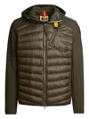 Parajumpers Nolan Quilted Hooded Jacket In Green
