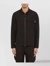 Parajumpers Nylon And Cotton Jacket With Long Sleeves In Black