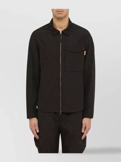 PARAJUMPERS NYLON AND COTTON JACKET WITH LONG SLEEVES
