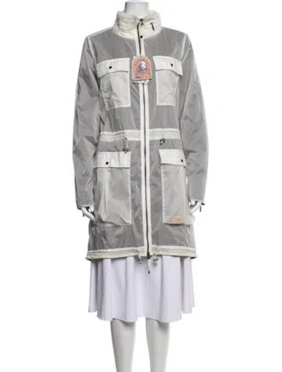 Pre-owned Parajumpers Nylon Parka In Grey