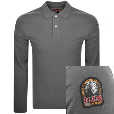 Parajumpers Oberon Polo T Shirt Grey