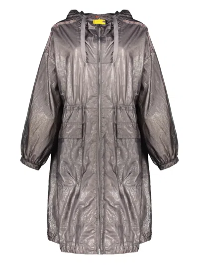 Parajumpers Olga Drawstring Coat In Brown