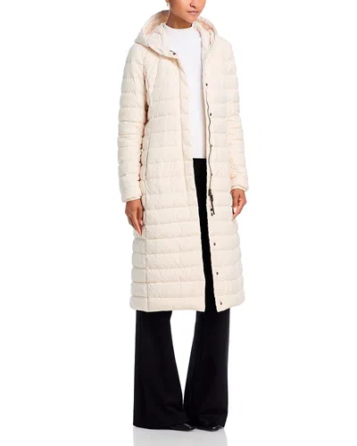 Parajumpers Omega Long Coat In Moonbeam