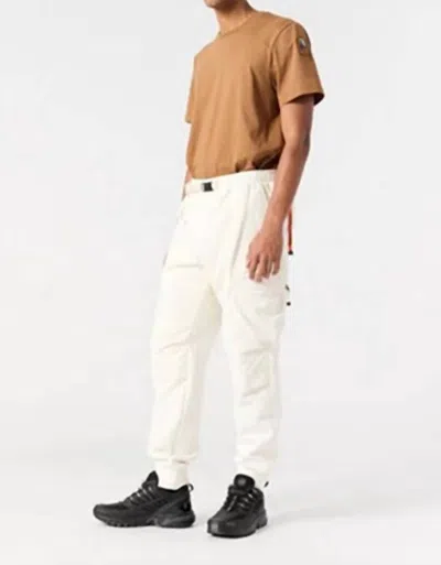 Parajumpers Osage Long Pants In Moonbeam In White