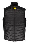 Parajumpers Padded Zip-up Gilet In Black