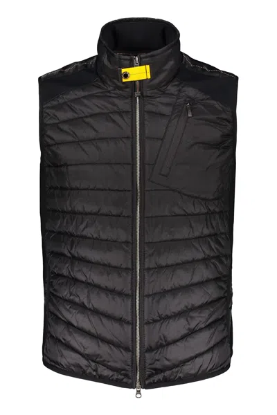 Parajumpers Padded Black Vest With Zip