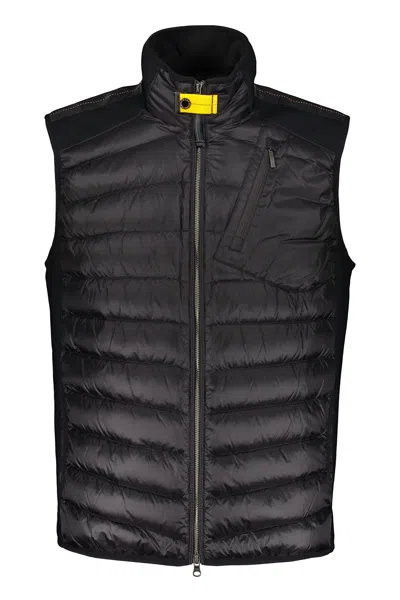 Parajumpers Padded Black Vest With Zip
