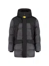 Parajumpers Padded Down Coat In Gray