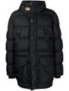 Parajumpers Padded Hooded Jacket In Schwarz