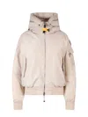 Parajumpers Women Padded Jacket With Hood In White