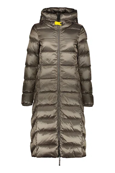 PARAJUMPERS PADDED LONG JACKET WITH HOOD