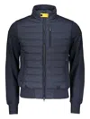 Parajumpers Lightweight Sports Jacket With Elastic Sleeves In Blue