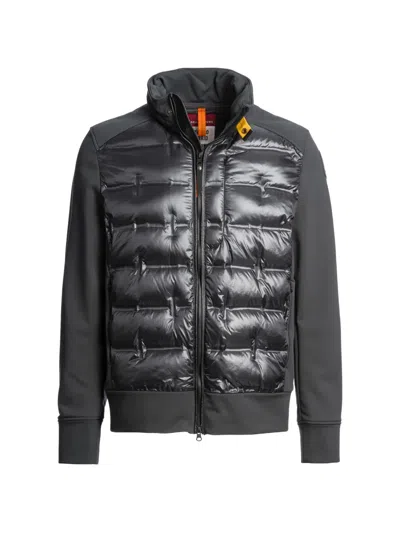 Parajumpers Padded Zip Jacket In Gray