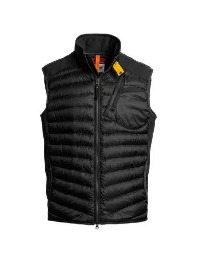 Parajumpers Padded Zip-up Gilet In Black