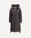 Parajumpers Panda Long Down Jacket In Blue
