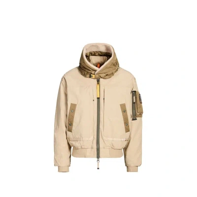 Parajumpers Parka À Capuche En Coton In Neutral