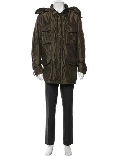 Pre-owned Parajumpers Parka In Green