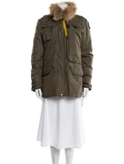 Pre-owned Parajumpers Parka In Green