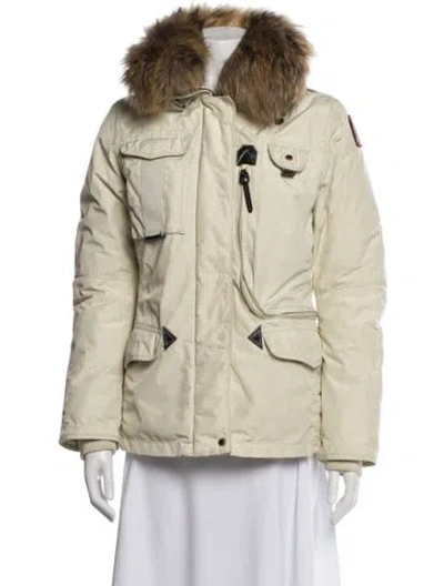 Pre-owned Parajumpers Parka In Neutral
