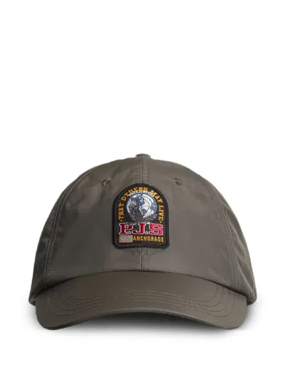 Parajumpers Patch Baseball Cap In Gray