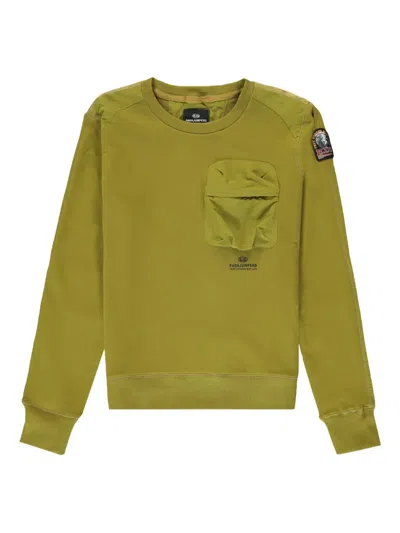 Parajumpers Patch-pockets Sweatshirt In Green