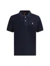 Parajumpers Patch Polo In Blue Navy