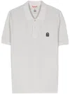 Parajumpers Poloshirt Mit Logo-applikation In 0309 Cloud