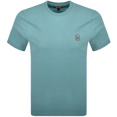 Parajumpers Patch T Shirt Aqua Blue