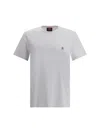 Parajumpers Logo-patch T-shirt In Ghiaccio