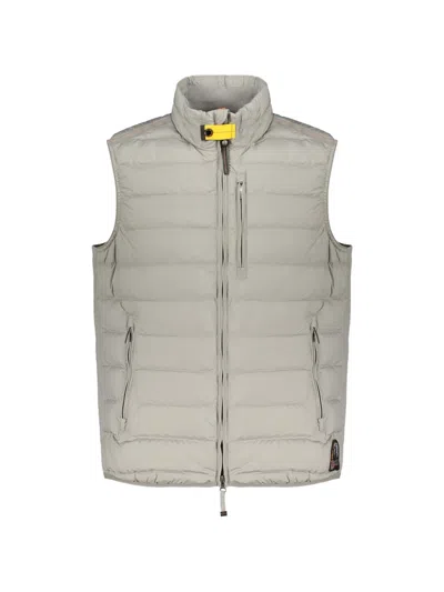 Parajumpers Perfect Padded Quilted Gilet In Gray