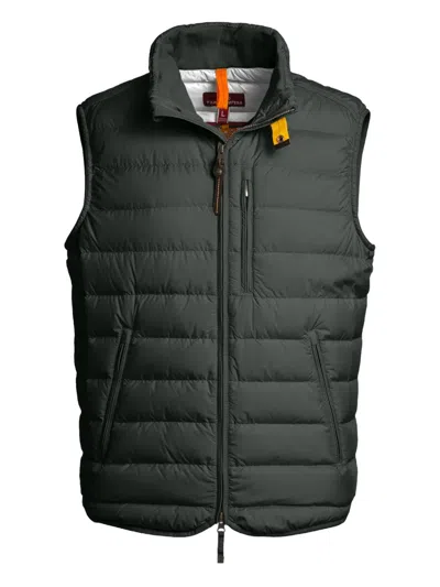 Parajumpers Perfect Quilted Zip-front Gilet In Black