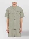 Parajumpers Pete Shirt With Nylon And Cotton In Gray