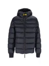 Parajumpers Pharrell Hooded Down Bomber Jacket In Multi