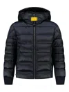 Parajumpers Pharrell Hooded Padded Jacket In Blue