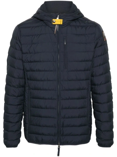 Parajumpers Last Minute Hooded Puffer Jacket In Blue