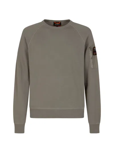Parajumpers Pocket Sweatshirt In Gray