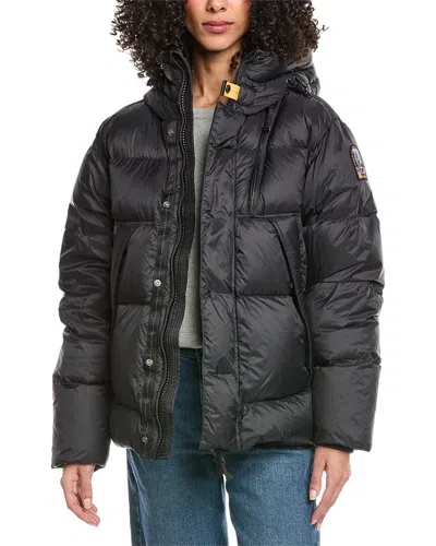 Parajumpers Polar Puffer Down Jacket In Black